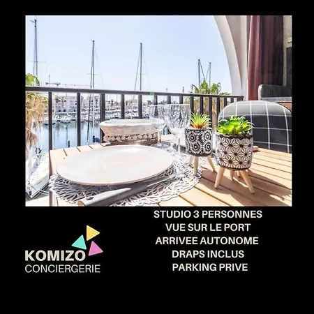 La Brise Marine. Vue Panoramique Port De Plaisance Apartment